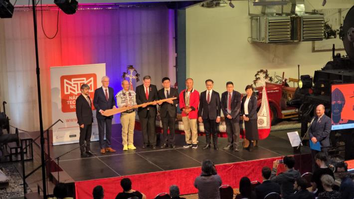 'Taiwan’s Heritage: Traditions and Techniques of the Indigenous Hunters and Seamen' was open on Apr. 15 in Prague