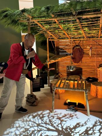  A traditional hunting hut built by Tsou hunter Mo’e Yasiyungu