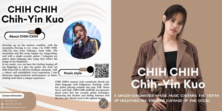 Singer-writer Chih-Chih (Photo_WIND_MUSIC)