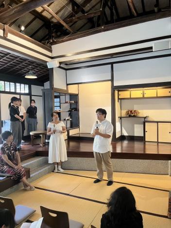 臺北醫學大學跨領域學院執行長吳明錡致詞