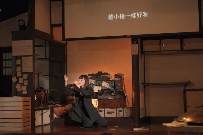 「新新新文學」2025年成果作品《秀梅未說》（編導李劭婕，攝影林育全）。