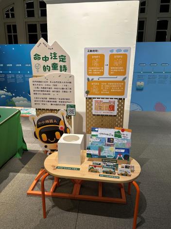 (第2組-2)「命中注定的童詩」展區中還有好話卡，是小小策展人送給你的正能量。(臺文館提供).JPG