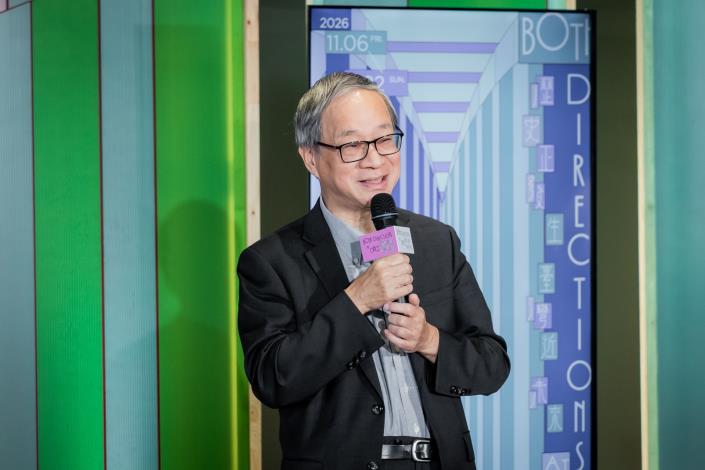 文化部李遠部長於2026臺灣作家節宣告記者會致詞。（國立臺灣文學館提供）