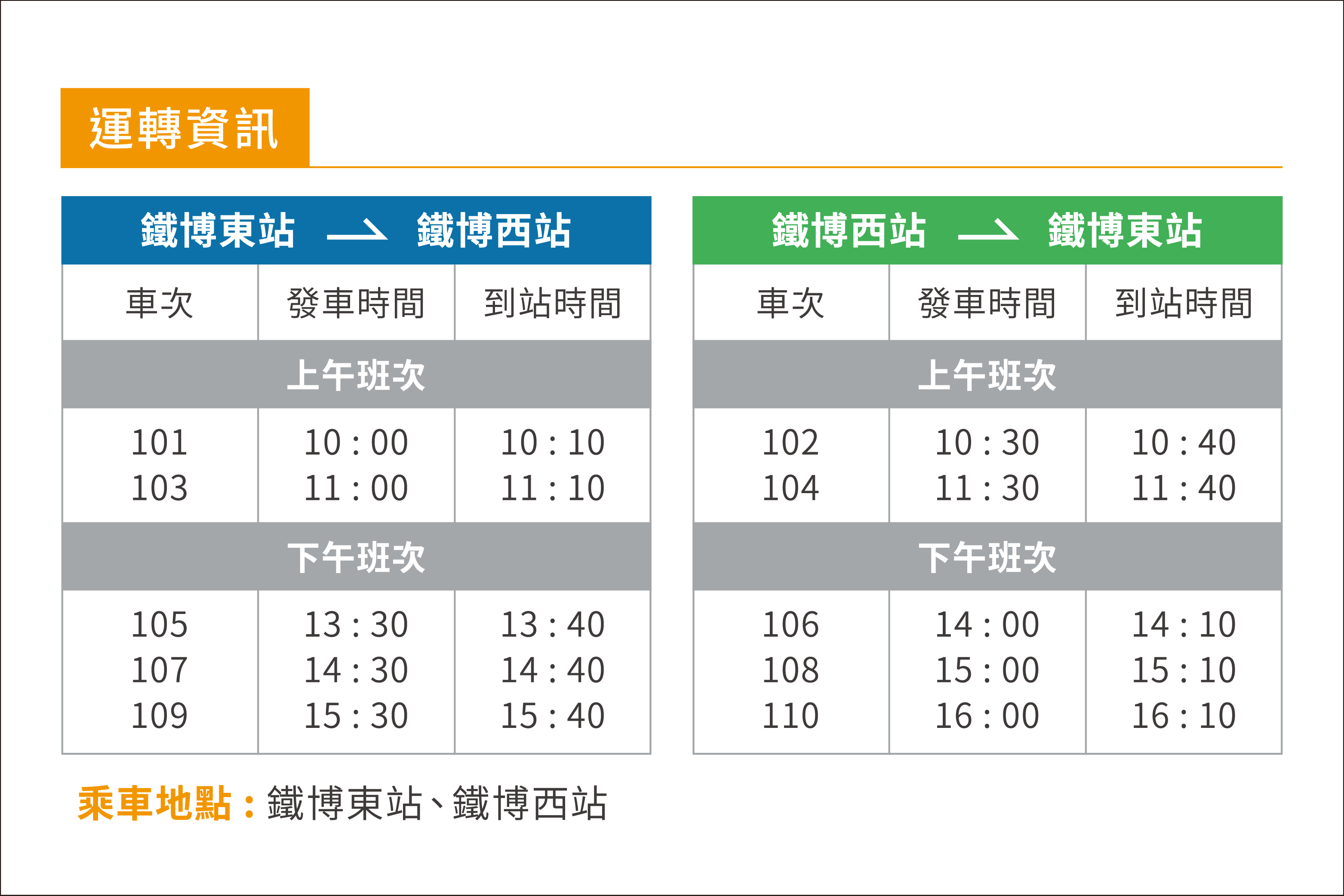 時刻表_工作區域 1
