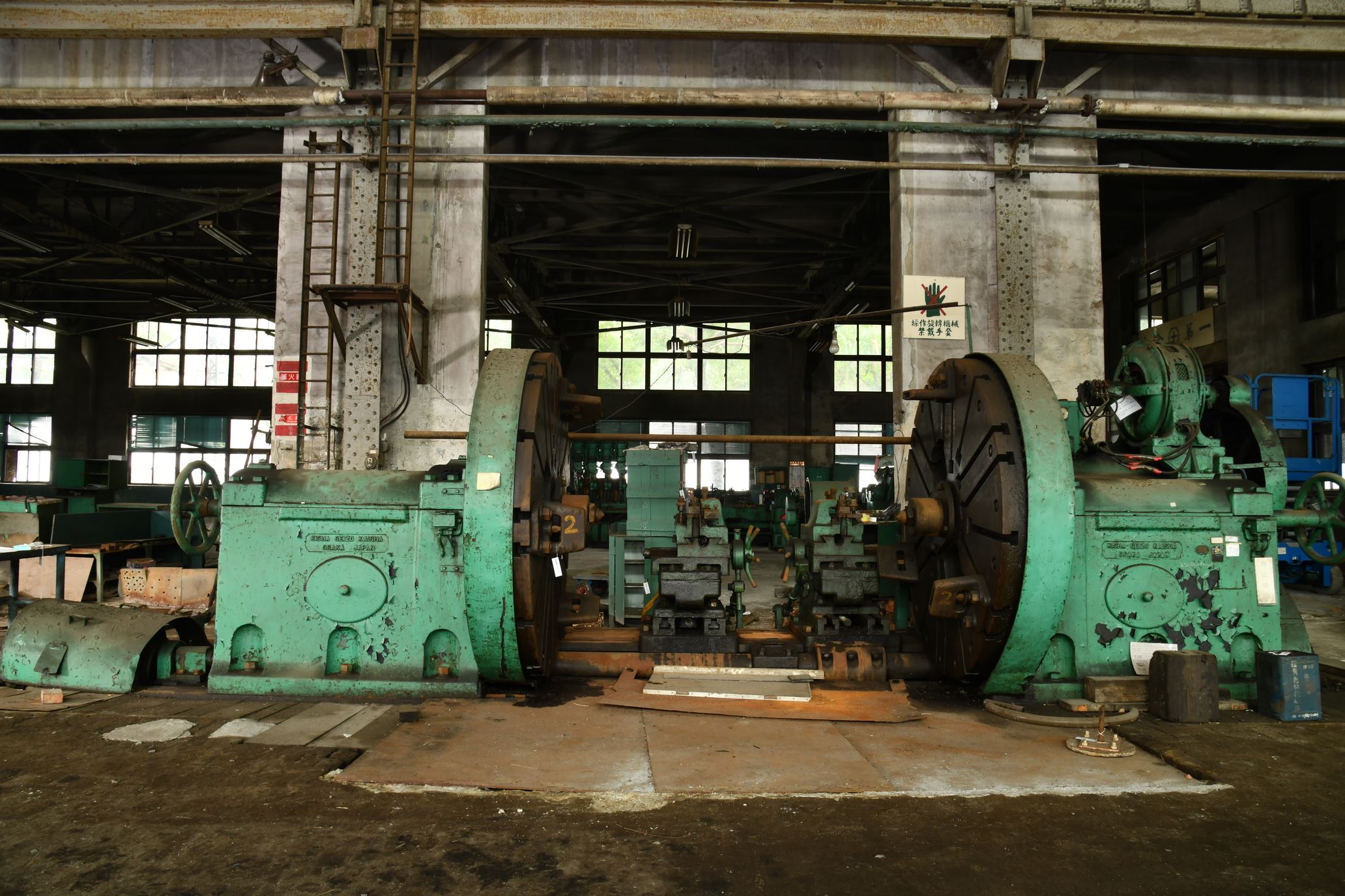 働輪車床（動輪車床，Driving Wheel Lathe）