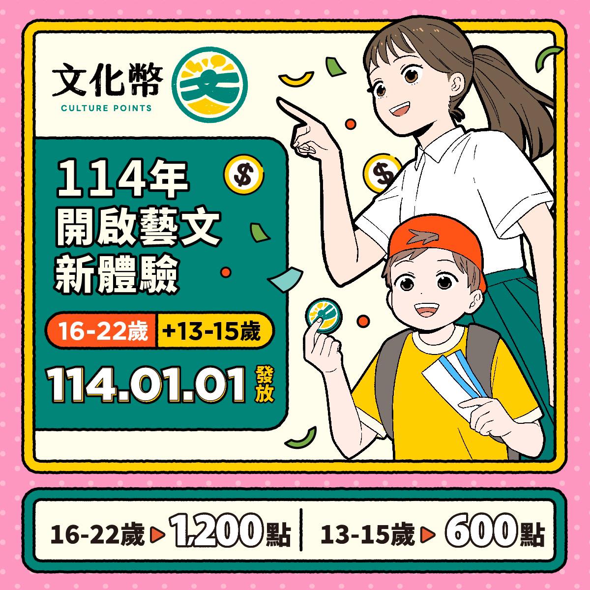 114年文化幣活動主視覺