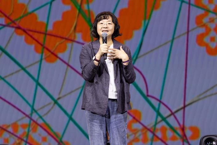 文化部次長徐宜君致詞 。
