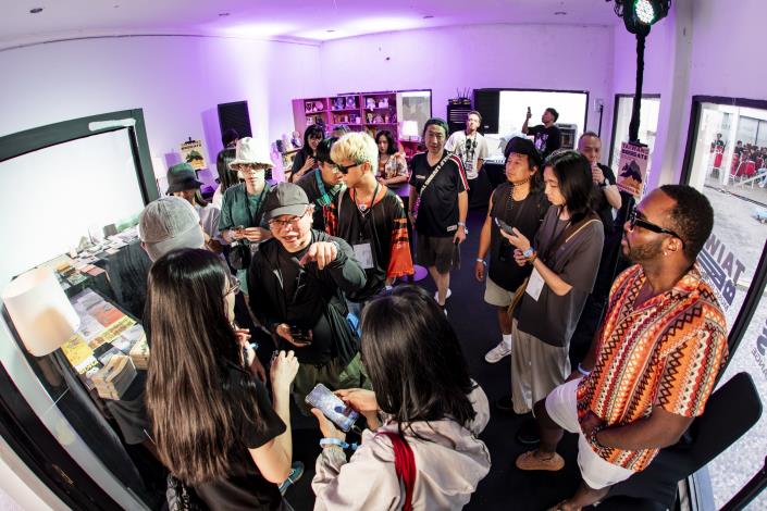圖6 Lalala音樂節臺灣唱片展現場
