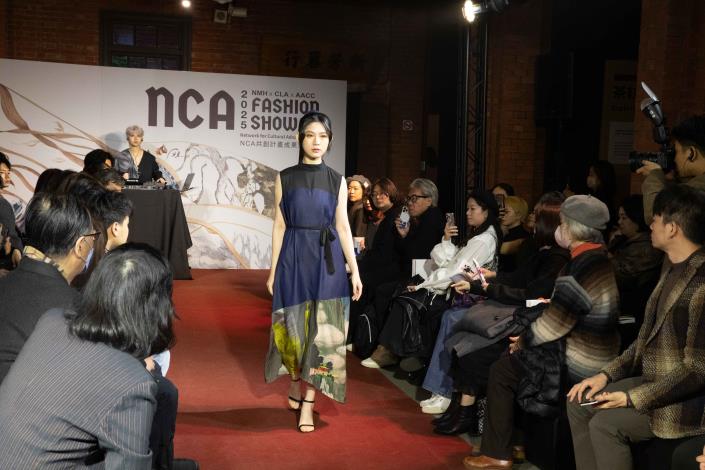 史博館「NCA時尚秀」呈現青年設計師以時尚元素演譯馬白水作品《太魯閣之美》