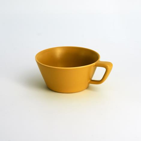 瓷林_見蘭欣喜馬克杯(黃蘭)_圖二