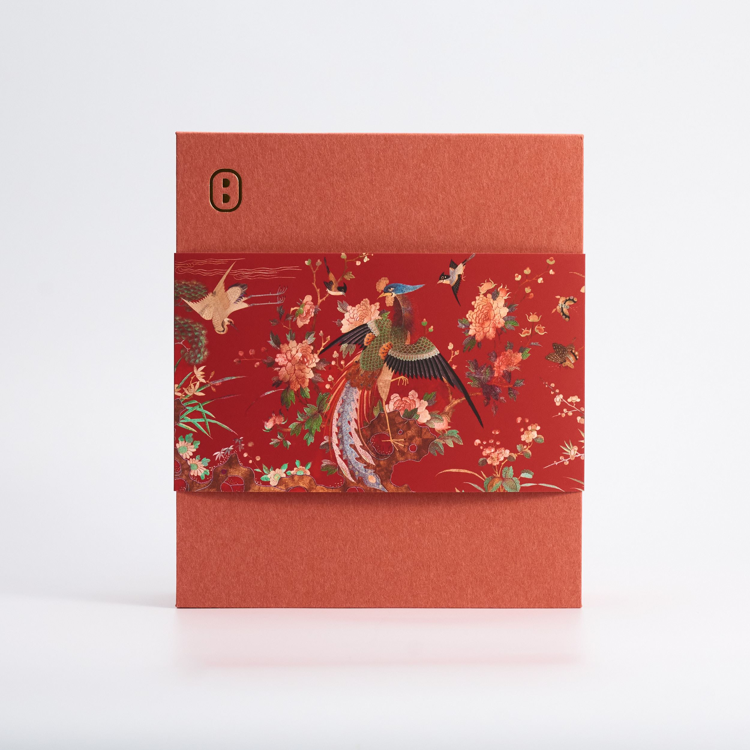 吉光祥羽_好日成雙禮盒花鳥刺繡橫批1