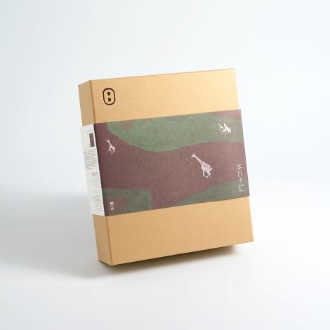 好日成雙禮盒 金盒常玉長頸鹿束帶_圖一