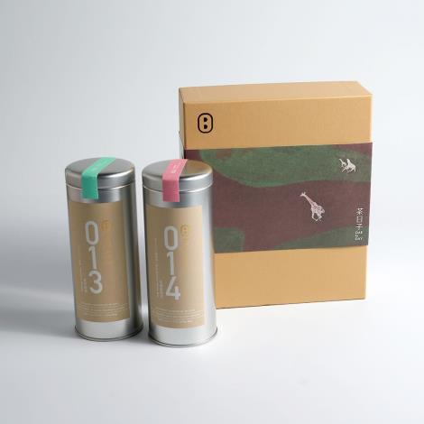 好日成雙禮盒 金盒常玉長頸鹿束帶_圖二