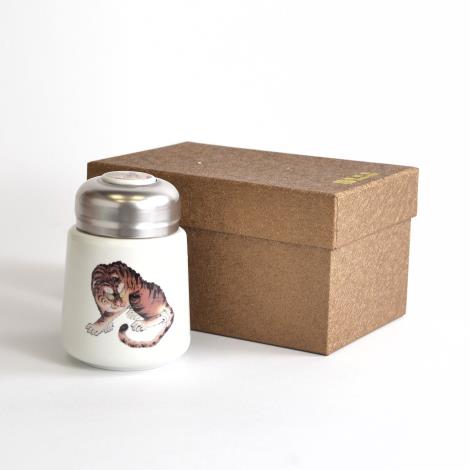 臺華窯 _虎_茶葉罐_圖一