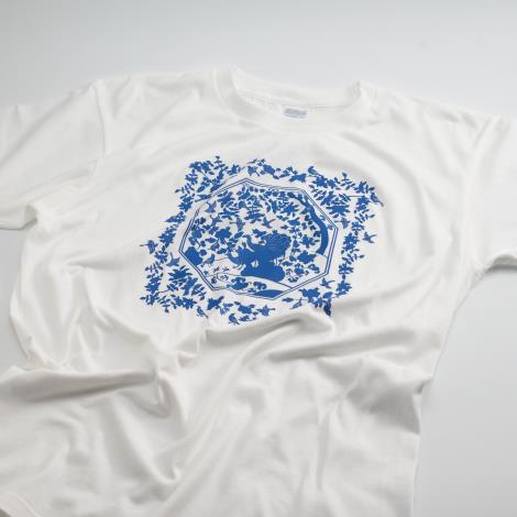 T-shirt 青花(白)3