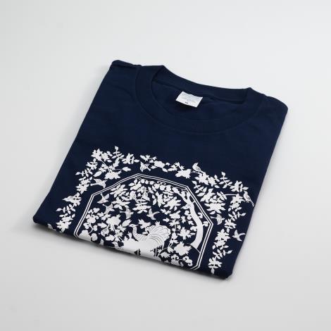 T-shirt 青花(白)2