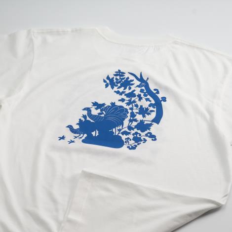 T-shirt 青花(白)6