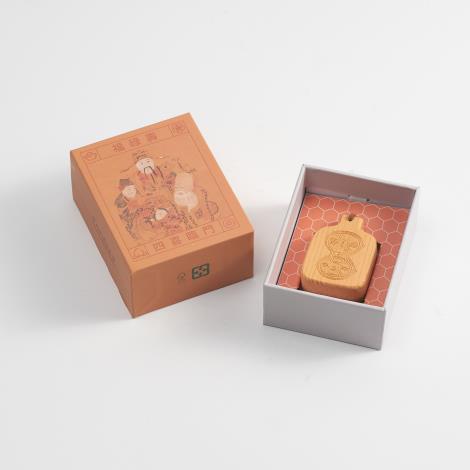 福祿壽糕印鑰匙圈 - 福款3