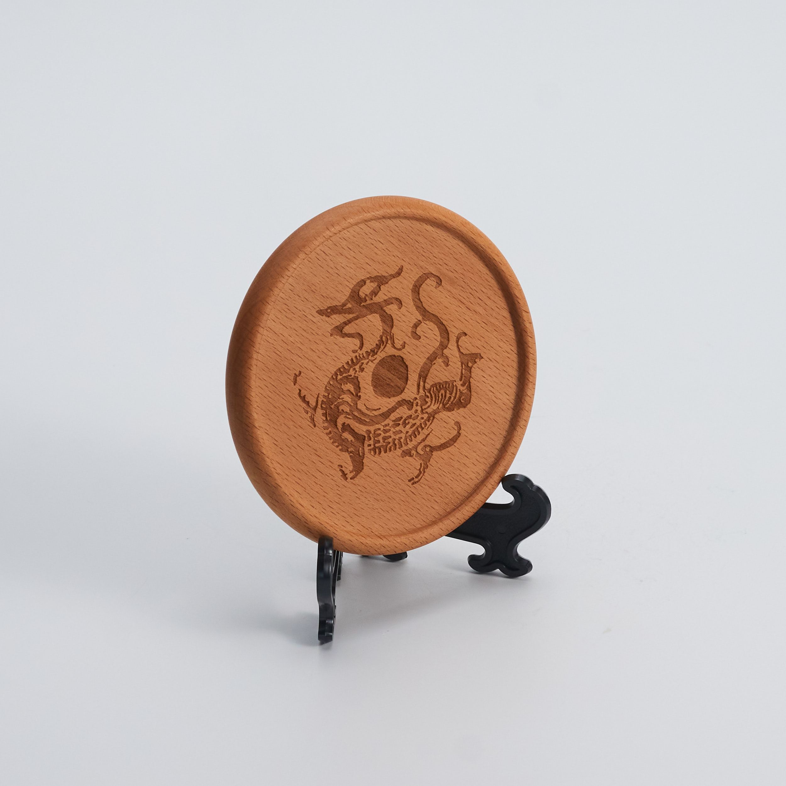 木質杯墊 - 青龍2