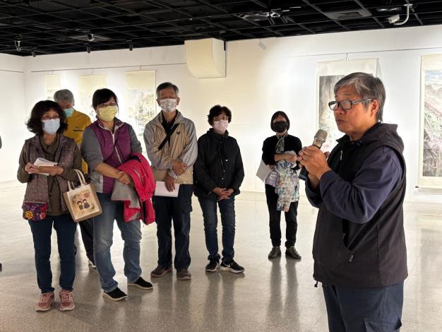 藝術家陳鎮川導覽作品