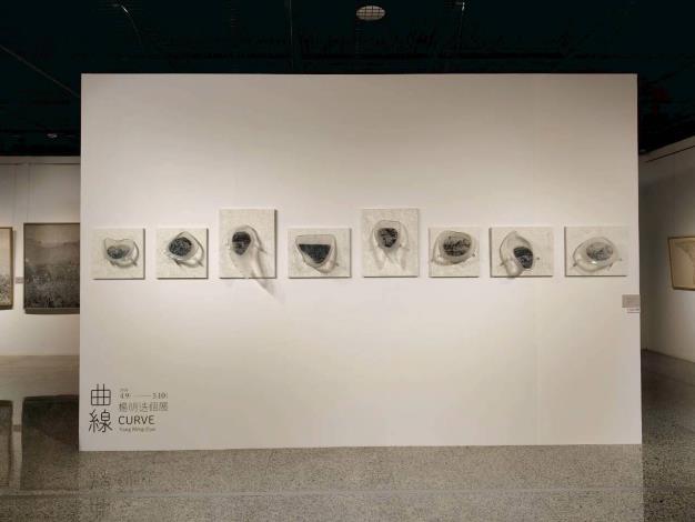 彰美館「曲線 楊明迭個展」主視覺作品－草衣NO.26