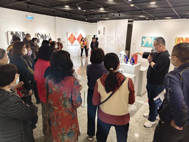 於同生知命書藝展-志工導訓現場 (21)