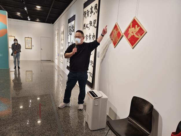 於同生知命書藝展-志工導訓現場 (22)