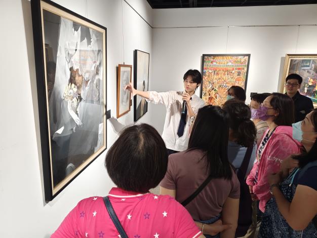 彰化藝術高中師生聯展-志工導訓現場 (22)