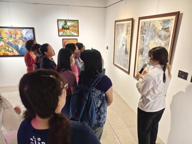彰化藝術高中師生聯展-志工導訓現場 (33)