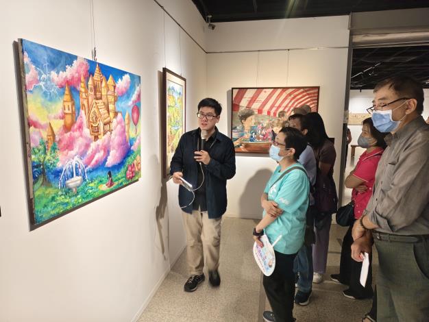 彰化藝術高中師生聯展-志工導訓現場 (26)