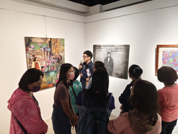 彰化藝術高中師生聯展-志工導訓現場 (30)