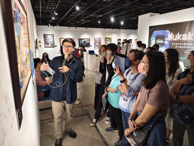 彰化藝術高中師生聯展-志工導訓現場 (25)