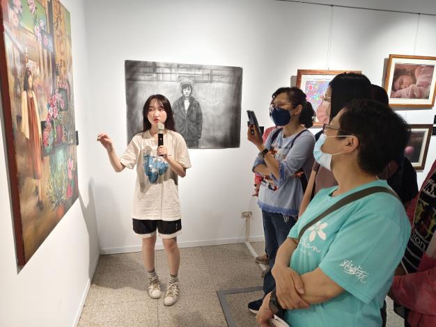彰化藝術高中師生聯展-志工導訓現場 (31)