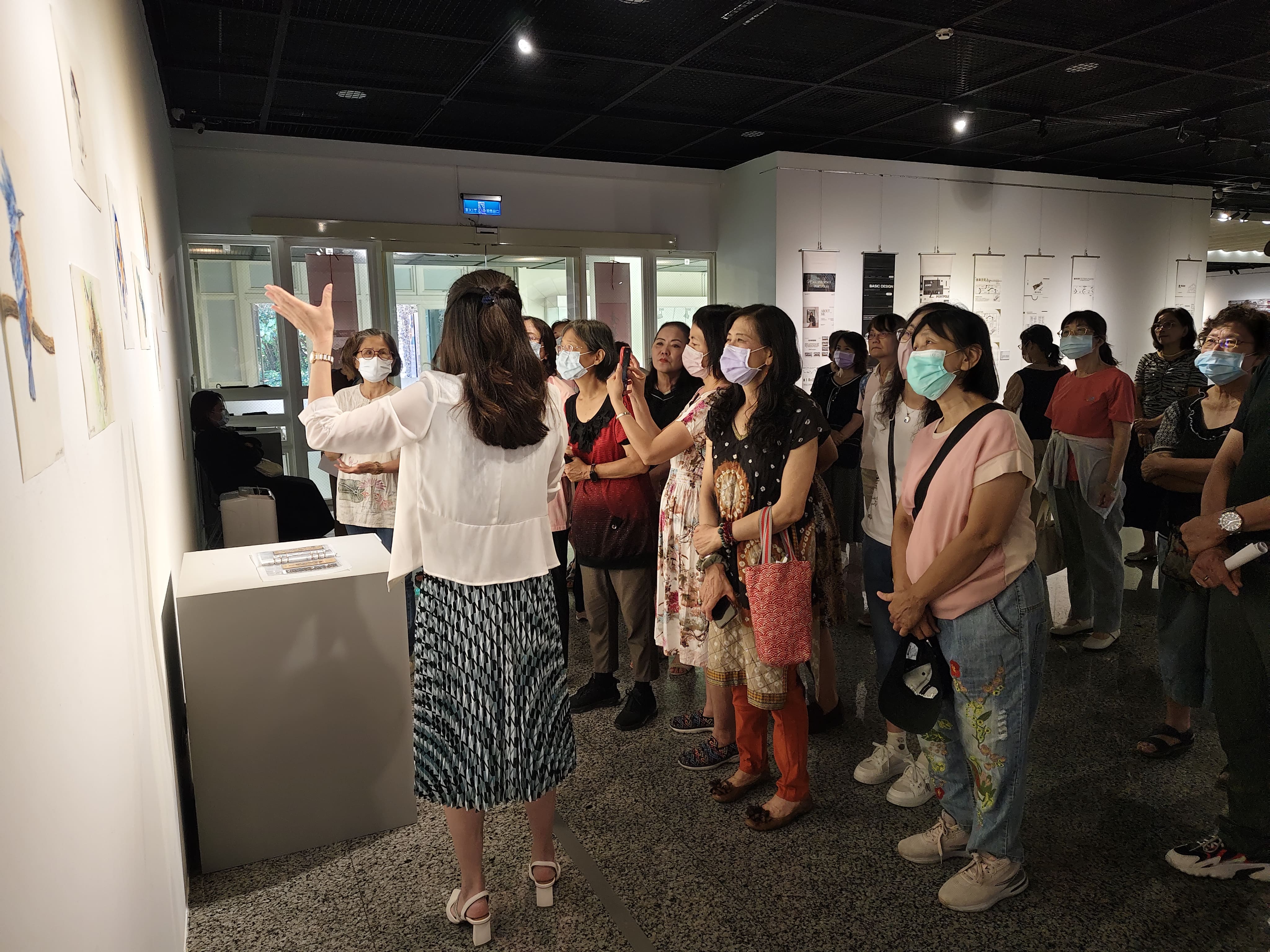 114.08.07「2025 創設i美學聯展—從嚮往到實踐：虛實錯位」志工導覽訓練
