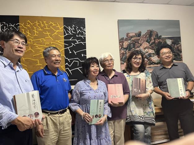 2025年採訪李文謙老師合影