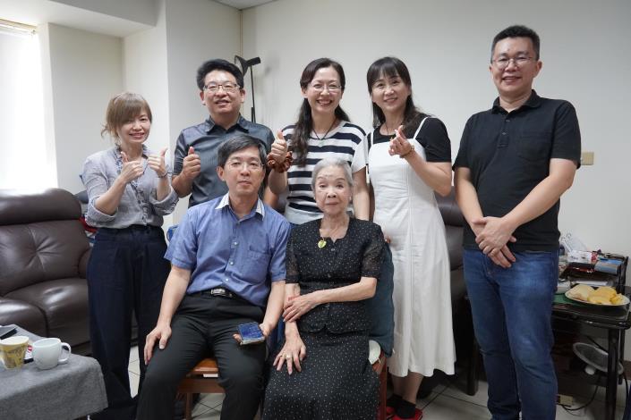 2025年夏，拍攝採訪人間國寶-廖瓊枝老師