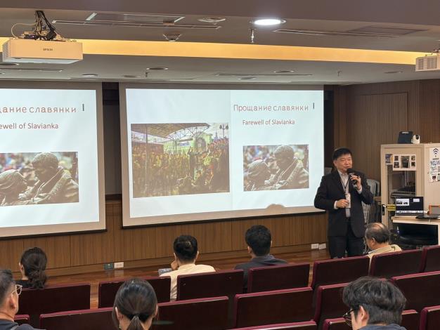 龍潭愛樂張鴻宇團長分享音樂藝術融合飲食文化