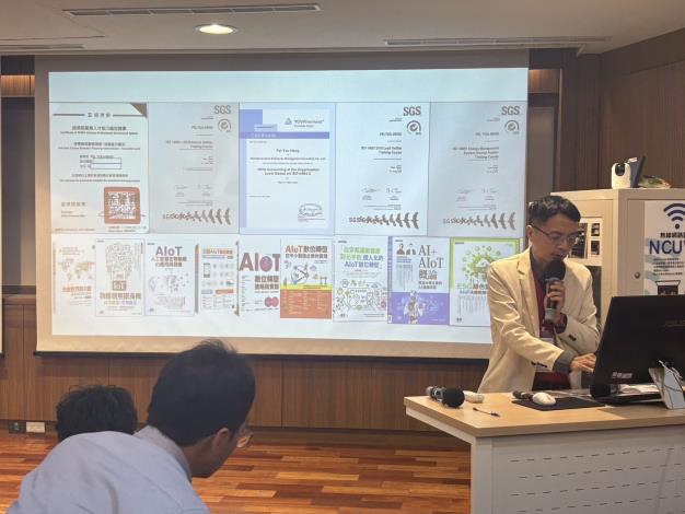 昱創企管顧問裴有恆總經理分享AI與食農教育結合
