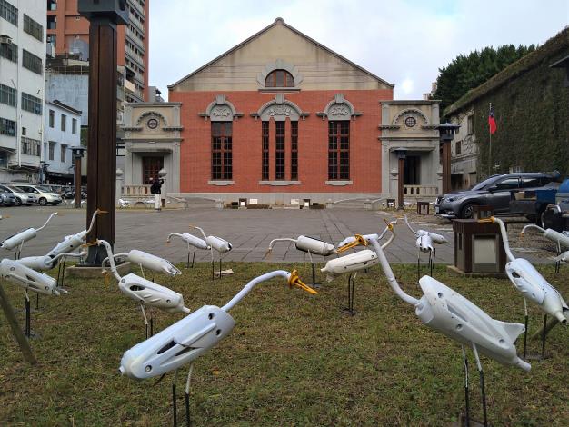 白鷺鷥-環境與藝術的交響曲展覽現場