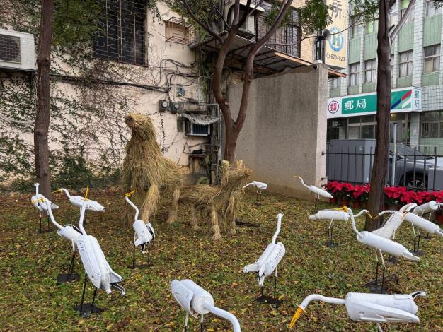 白鷺鷥-環境與藝術的交響曲展覽現場一隅