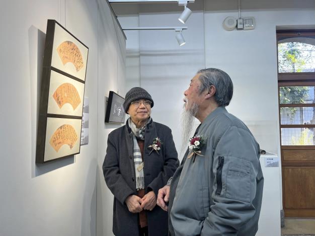 施春茂老師與李再鈐老師藝術創作交流