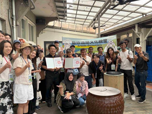 國立新竹生活美學館與國立清華大學全球事務處簽署合作意向書，開啟學術與地方合作