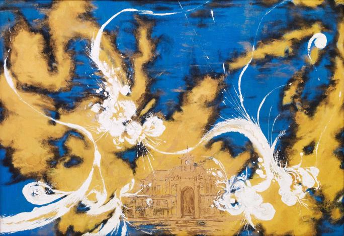 鄭瓊娟的作品 -發II  油畫  2008