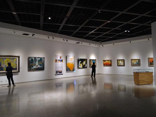 彰化美術館展覽現場