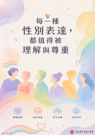 每一種性別表達，都值得被理解與尊重