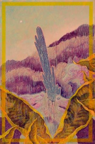 陳奕龍 通天-1 To the Sky - 1 壓克力 120x80cm 2025