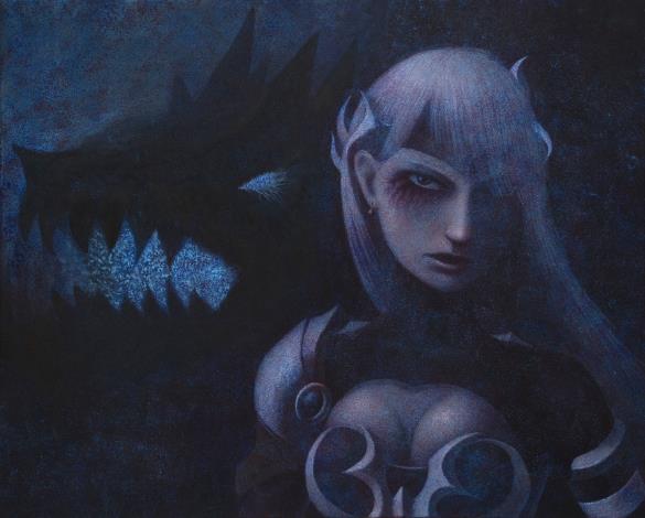 黃奎竣_共鳴之影_壓克力_80×65cm_2025