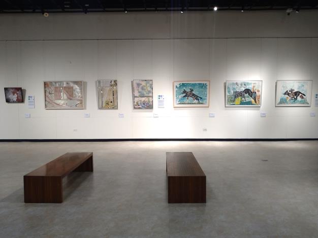 展出作品一隅