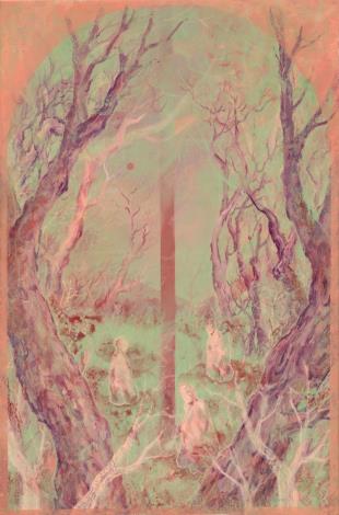 陳奕龍 通天-2 To the Sky - 2 壓克力 120x80cm 2025