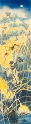 吳清川  年華靜好_水墨136x35cm2026